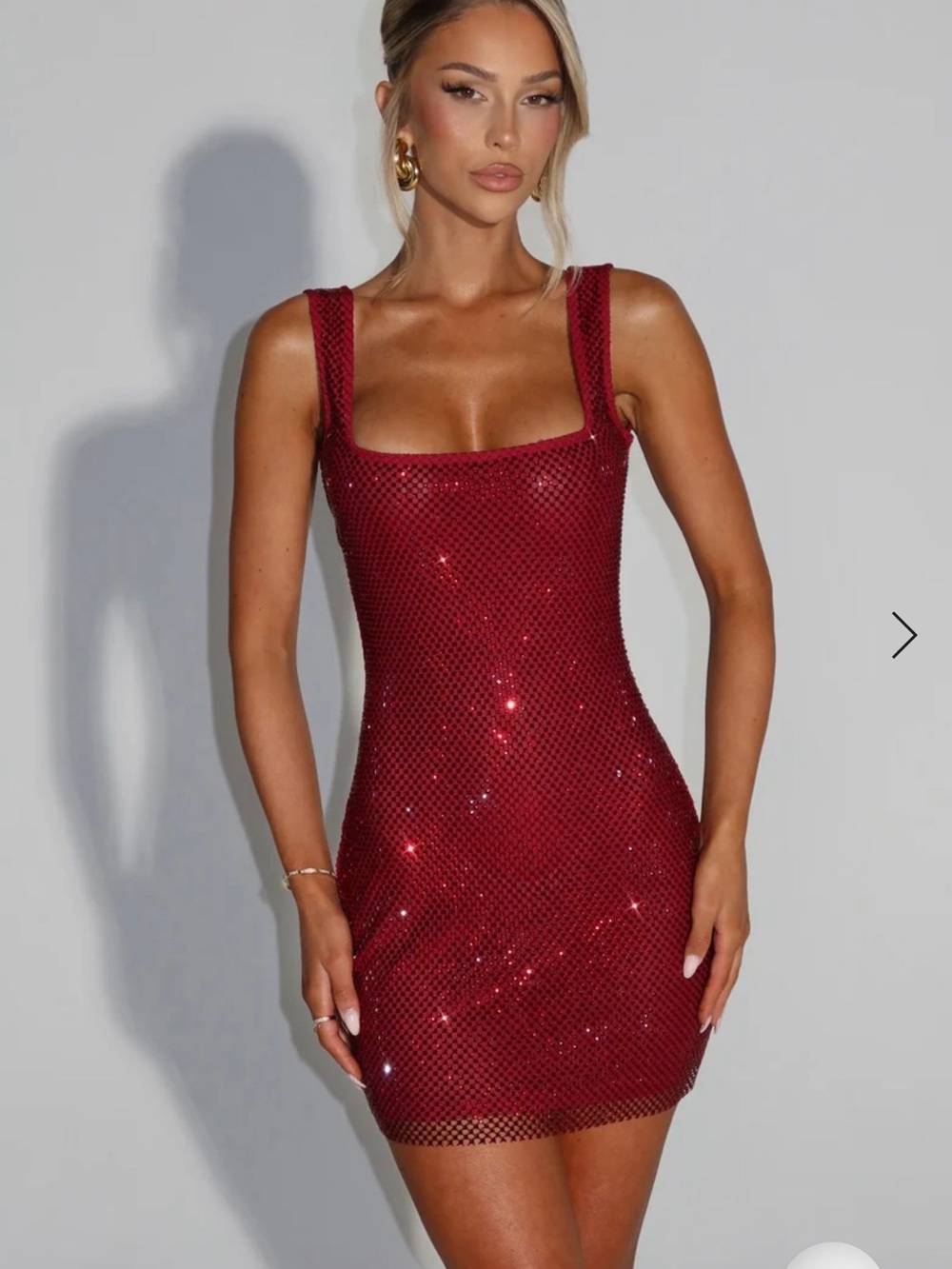 PETRA MINI DRESS - WINE